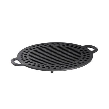 Imagem de Grelha Redonda Ferro Fundido Da Gengis-kan Libaneza 32 Cm
