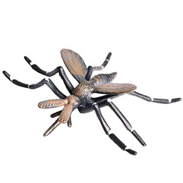 Imagem de FLORMOON Figuras de Animais realistas Figurinhas do Mosquito Inseto Brinquedo, Projeto de Ciências, Bolo de Coco, cedo Brinquedos Educativos presente de AniversárioCrianças Idade 3 4 5 (Preto)