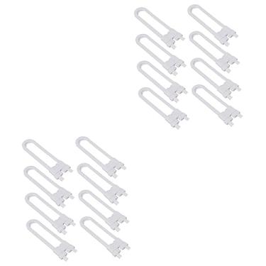 Imagem de TOYANDONA 16 Peças bloqueio de segurança para crianças fechaduras de segurança para crianças gaveta segurança residencial fechadura portao frigorífico Trava de segurança Anti-pitada Bebê