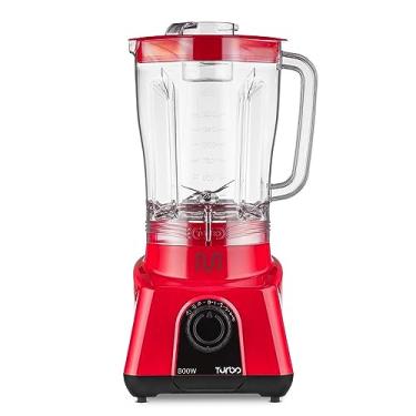 Imagem de Liquidificador Turbo 2,6L 5 velocidades 800W 220V Multi Vermelho - LQ804