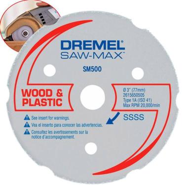 Imagem de Disco de Corte para Madeira e Plástico para Dremel SAW MAX DSM500 DREMEL