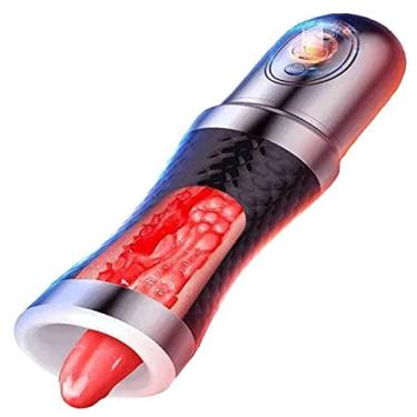 Imagem de Mǎştừrbádør Hómbré Jųġuęte Ṃạmada Elétrica, 10 Modos de Vîbrạcḯóñ, Vaĝinå 3D Réáles Māstừrvādør Māscụlinó Automático com Aquecimento Adequado, para Hómbręs Pęņę Må perturbaçãoGJ794
