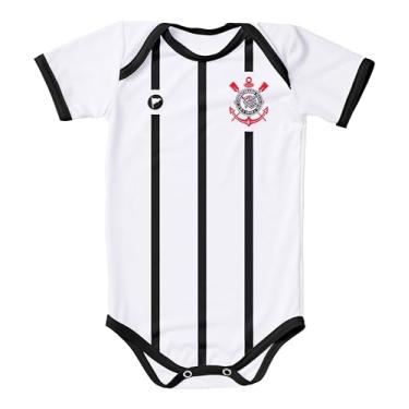 Imagem de Body Corinthians Proteção Uv Branco Oficial