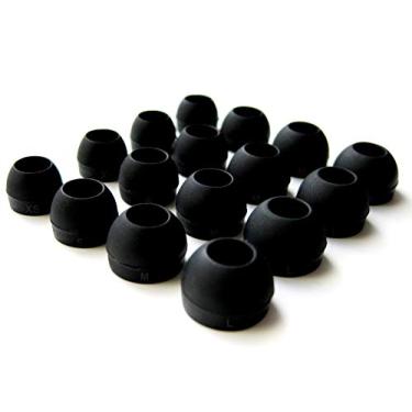 Imagem de 16 peças (B-4sz) substituição fones de ouvido adaptadores compatíveis com fones de ouvido magnéticos Naporon E10 HiFi