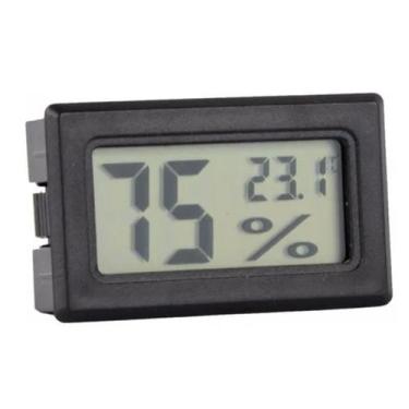 Imagem de Higrômetro Medidor Temperatura E Umidade Termometro Digital - A.R Vari