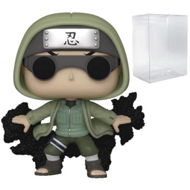Imagem de POP Naruto Shippuden – Boneco de vinil Shino Aburame Funko (pacote com caixa protetora compatível), multicolorido, 3,75