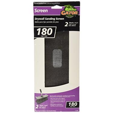 Imagem de Telas de lixa de drywall de 180 mm x 28 cm (pacote com 2)