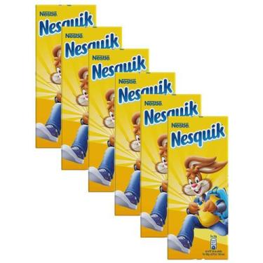 Imagem de Kit 6 Chocolate Ao Leite Nestlé Nesquik 100G - Espanha - Nestle