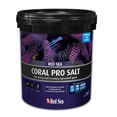 Imagem de Red Sea Coral Pro Reef Salt Mix Pequeno Balde | Faz um aquário marinho completo de água salgada marinha fórmula avançada para saúde e estabilidade dos corais ideais