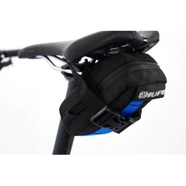 Imagem de Bolsa de Selim Hupi Top Preto/azul., Cor: Preto/azul