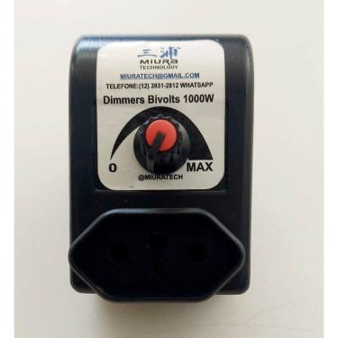 Imagem de Dimmer 1000W Controle de Iluminação e Velocidade + Shakeira