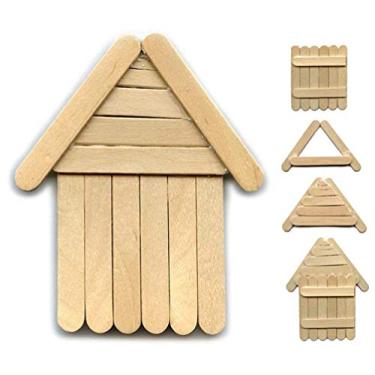 Imagem de Perfect Stix Mini Craft Sticks. Pack of 300 Sticks. 2.13 Inches x 0.25 Inches.Natural Birchwood