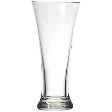 Imagem de Circleware Conjunto de 4 copos para bebidas Quench Beer Drinking Glasses para casa, cozinha, entretenimento, talheres, para água, vinho, suco e bar, bebidas para jantar, 335 g, Pilsner 4 peças
