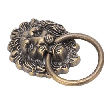 Imagem de Puxadores de Móveis Botões de Liga Armário Antigo 10 Unidades Caixas Armários de Armazenamento de Gaveta Com Cabeça de Besta