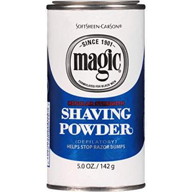Imagem de Softsheen-Carson Magia Razorless barbear para homens, a força regular de barbear em pó, para o normal Barbas, formulados para homens negros, depilatórios, Ajuda a parar Navalha Bumps, 5 oz