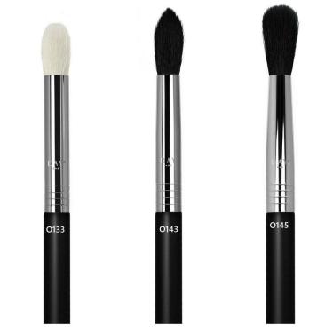 Imagem de Kit Pinceis Prof Maquiagem O133 O143 O144 Esfumar Daymakeup