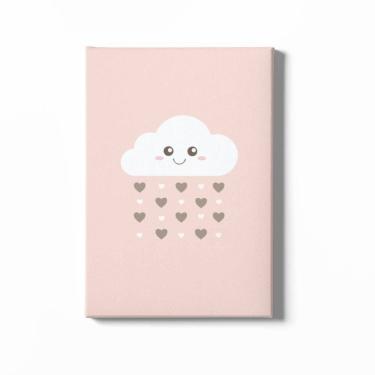 Imagem de Quadro Decorativo Infantil Feminino -amor Com Corações