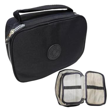 Imagem de HHW Estojo Box Porta Caneta Lapis Bolsinha Organizadora Escolar Preta