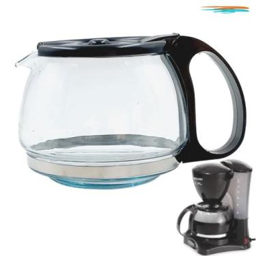 Imagem de Copo Jarra de Cafeteira Mallory CafeMax 12 Cafés Vidro Forte - Mistral