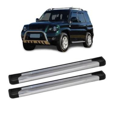 Imagem de Estribo Pajero TR4 2018 2019 2020 Cromado Aluminio - CCF