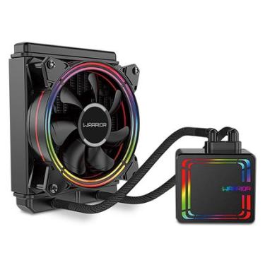 Imagem de Cooler Borys Water RGB 120mm Warrior - GA183OUT [Reembalado] GA183OUT
