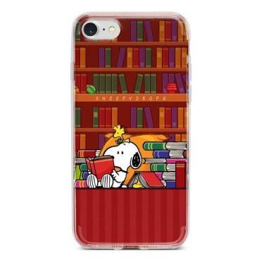 Imagem de Capinha Capa para celular Iphone 12 / 12 Pro (6.1") - Snoopy Book - Fa