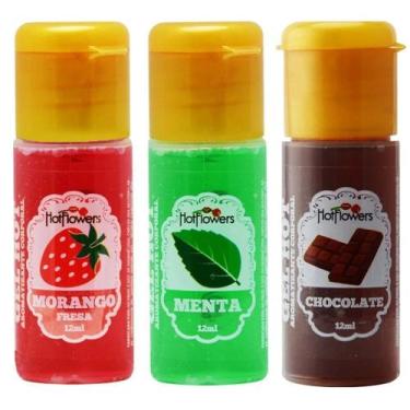Imagem de Gel hot aromatizante 12ml hot flowers, Menta