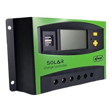 Imagem de Controlador de Carga Solar 40A PWM KP-SC40A 12V/24V - Knup