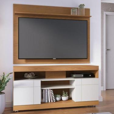 Imagem de Rack com Painel para TV até 55 Polegadas 2 Portas Yara Maia Colibri, F