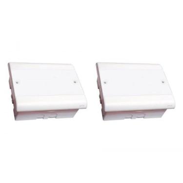 Imagem de Kit C/2 - Caixa Passagem Pvc Perlex Embutir 18X22X08   3908