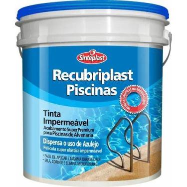 Imagem de Recubriplast Piscinas Alvenaria 3,6 Litros Base Agua - Sinteplast