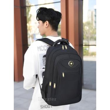 Imagem de Mochila Masculina Impermeável Reforçada Executiva Escola Trabalho Viag