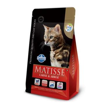 Imagem de Ração Seca Matisse Carne e Arroz para Gatos Adultos - 2kg