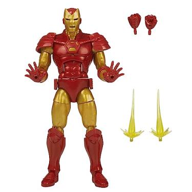 Imagem de Boneco Marvel Legends Series The Marvels - Figura de 15 cm com acessórios - Homem de Ferro - F3686 - Hasbro