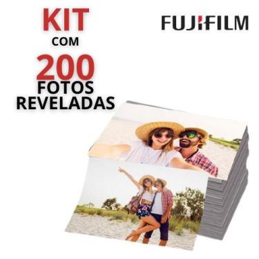 Imagem de KIT REVELAÇÃO DE FOTOS 10x15 COM 200 UNIDADES - RECORDARI
