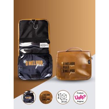Imagem de Nécessaire Bolsa Organizadora De Viagem Higiene Pessoal Com Divisória 