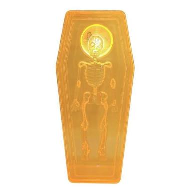 Imagem de Caixão Com Led Porta-doces Enfeite de Halloween - Festas e Fantasias