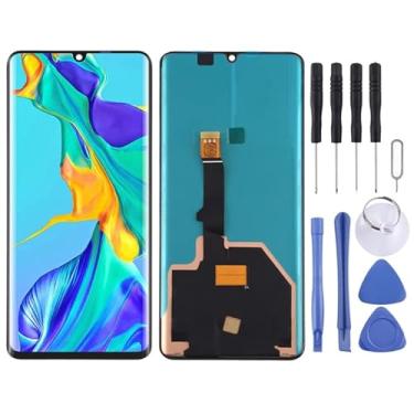Imagem de Substituição da tela móvel Tela LCD original e conjunto de montagem completa para Huawei P30 Pro/Vog-L29 / VOG-L09 / VOG-AL00 / VOG-TL00 / VOG-L04 / VOG-AL10 (preto) Ecrã LCD