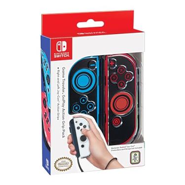 Imagem de Game Traveler GoPlay Action Grips for Nintendo Switch Joy-Cons - Enhances Game Play