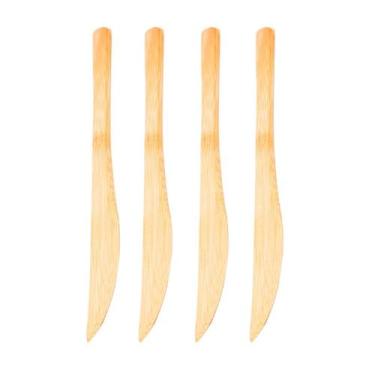 Imagem de Conjunto 4 Espátulas de Bambu 18cm 5960 - Lyor - LYOR, WOLFF, ROJEMAC