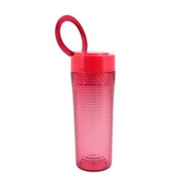 Imagem de Garrafa Tampa e Infusor 450 ml Jacki Design Vermelho