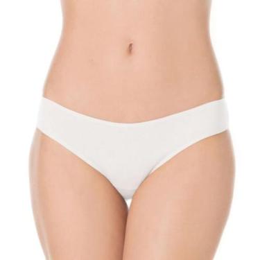 Imagem de Calcinha Liz Biquini 50331 Básica Algodão Eco Cotton, Branco, GG