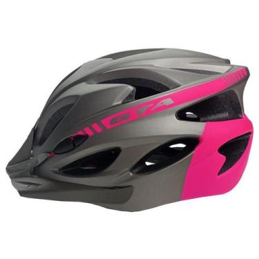 Imagem de Capacete Ciclismo Masculino Adulto GTA Inmold 2 Viseira Removível Alça
