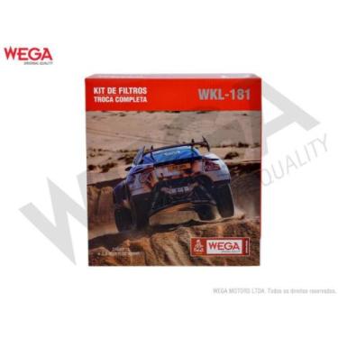 Imagem de Kit filtros Chevrolet Onix Plus 2019 a 2024 Wega WKL-181
