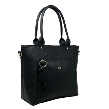 Imagem de Bolsa GASH Feminina Tote BS72765GA, Preto