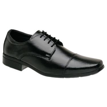 Imagem de Sapato Social Liso Em Verniz Com Cadarço Oxford (SL1010) - Mena Infini
