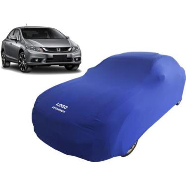 Imagem de Capa Preta Honda Civic G9 Anti-risco Tecido Lycra - Mz, Azul