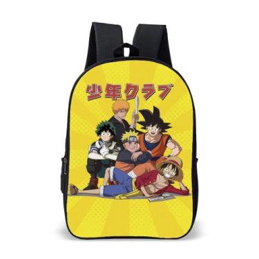 Imagem de Mochila Escolar Infantil Unissex Menino e Menina Tema Anime - Use Thuc