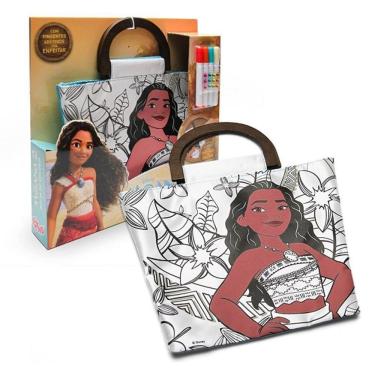 Imagem de Moana Filme 2 - Bolsa Para Colorir Moana Disney  - Toyng