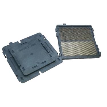 Imagem de AM5 LGA1718 soquete de CPU de 1718 pinos base de slot de cartão AM5 para reparo de placa mãe ondulada AM5 BGA PE17186-11ZZ0-1H (1 peça)